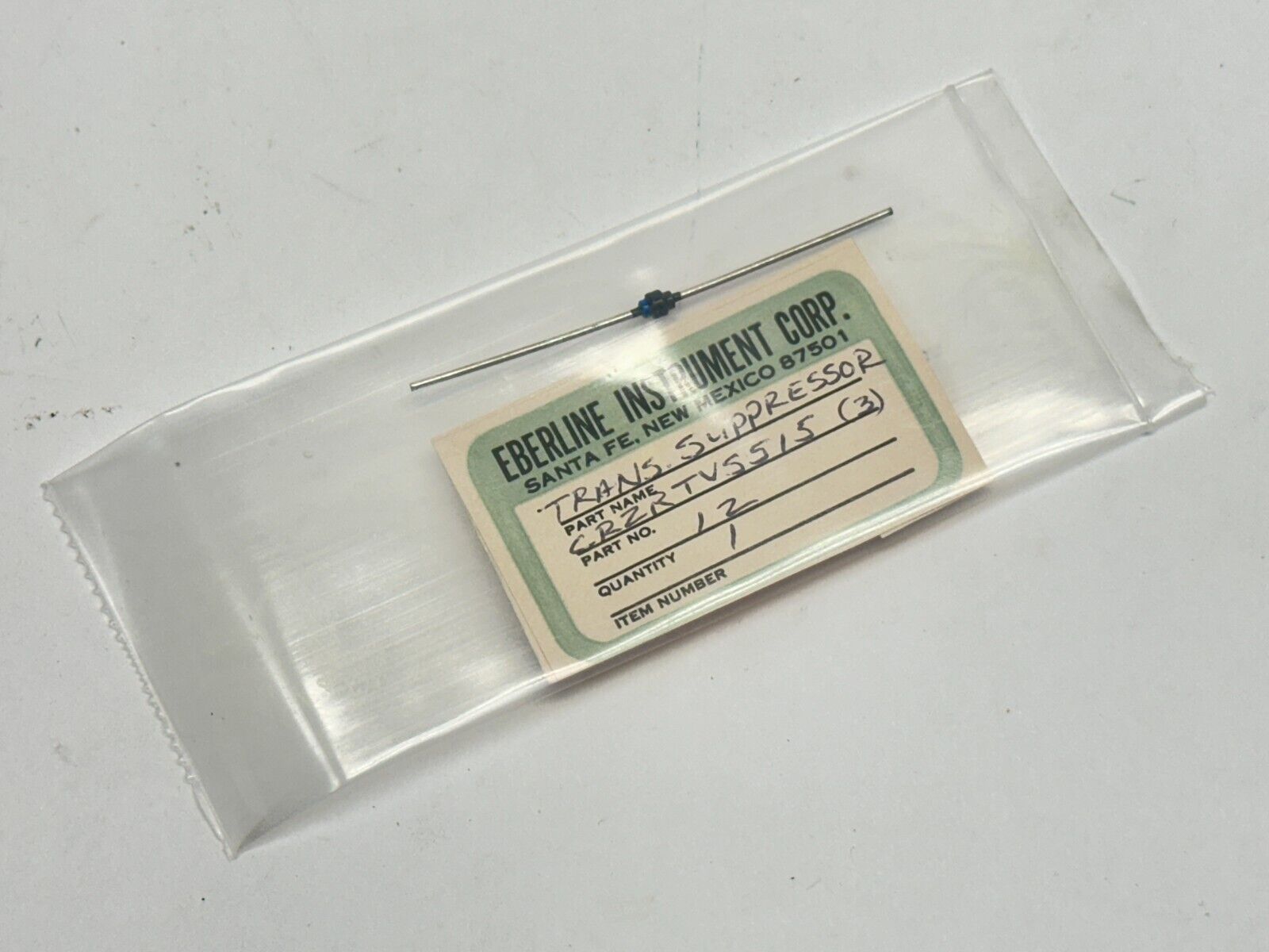 Eberline CRZRTVS515 Transient Suppressor 15V - Maverick Industrial Sales