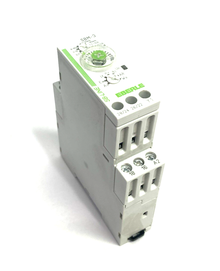 0545 51 649 820 | Eberle SB-LINE Multifunction Timer Relay SBM-3 - Used - Maverick Industrial Sales