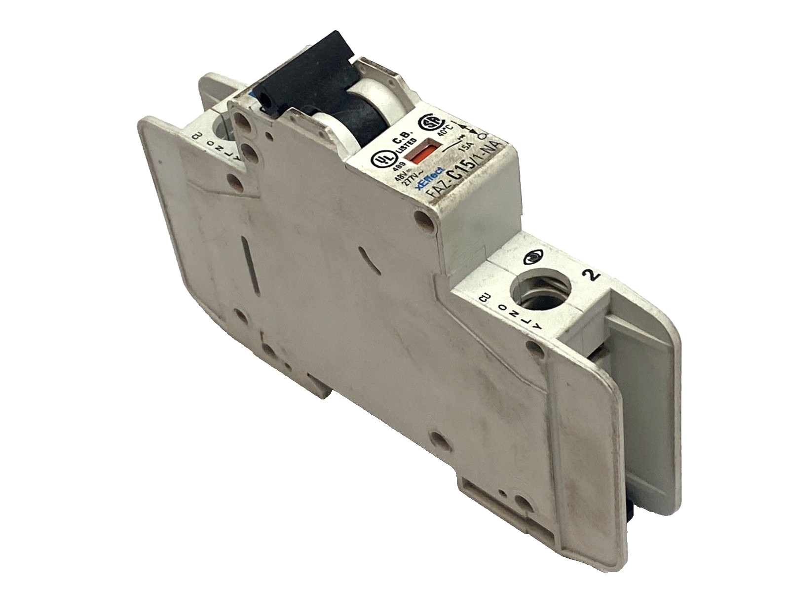 Eaton FAZ-C6/1-NA Mini Circuit Breaker 6A 1P C Curve 277/480VAC LOT OF 3 - Maverick Industrial Sales