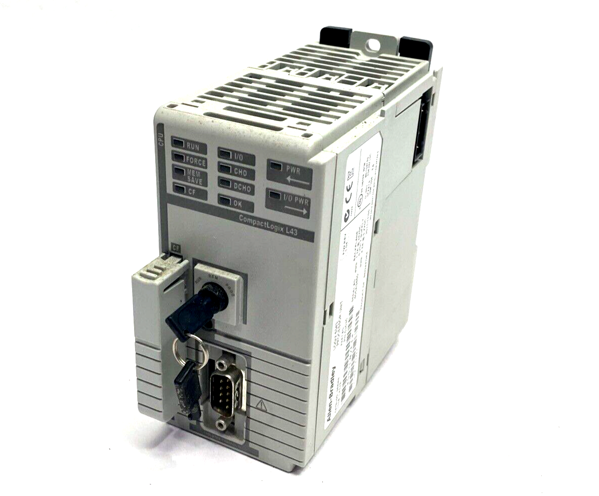 Allen Bradley 1768-L43 Ser. B CompactLogix 5343 Processor Unit Memory Controller - Maverick Industrial Sales