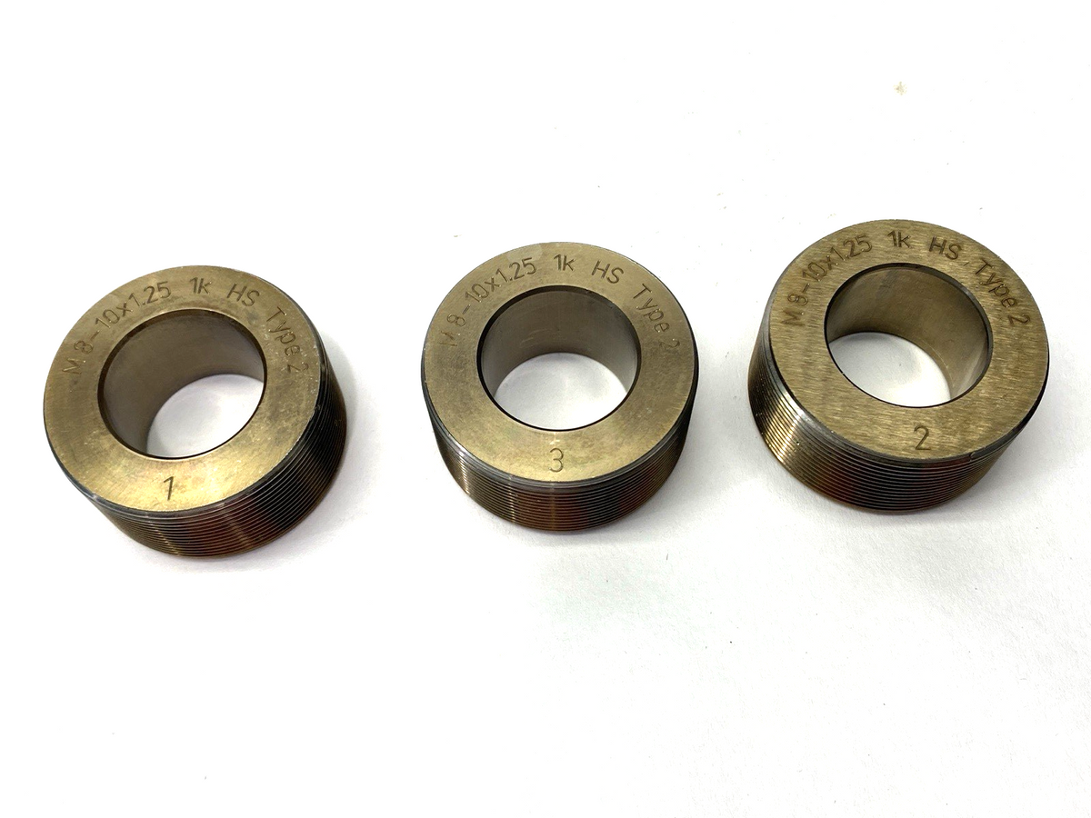 LMT Fette 1509569 Thread Roll M8-M10X1.25 1K Rolls 2 Head LOT OF 3 - Maverick Industrial Sales