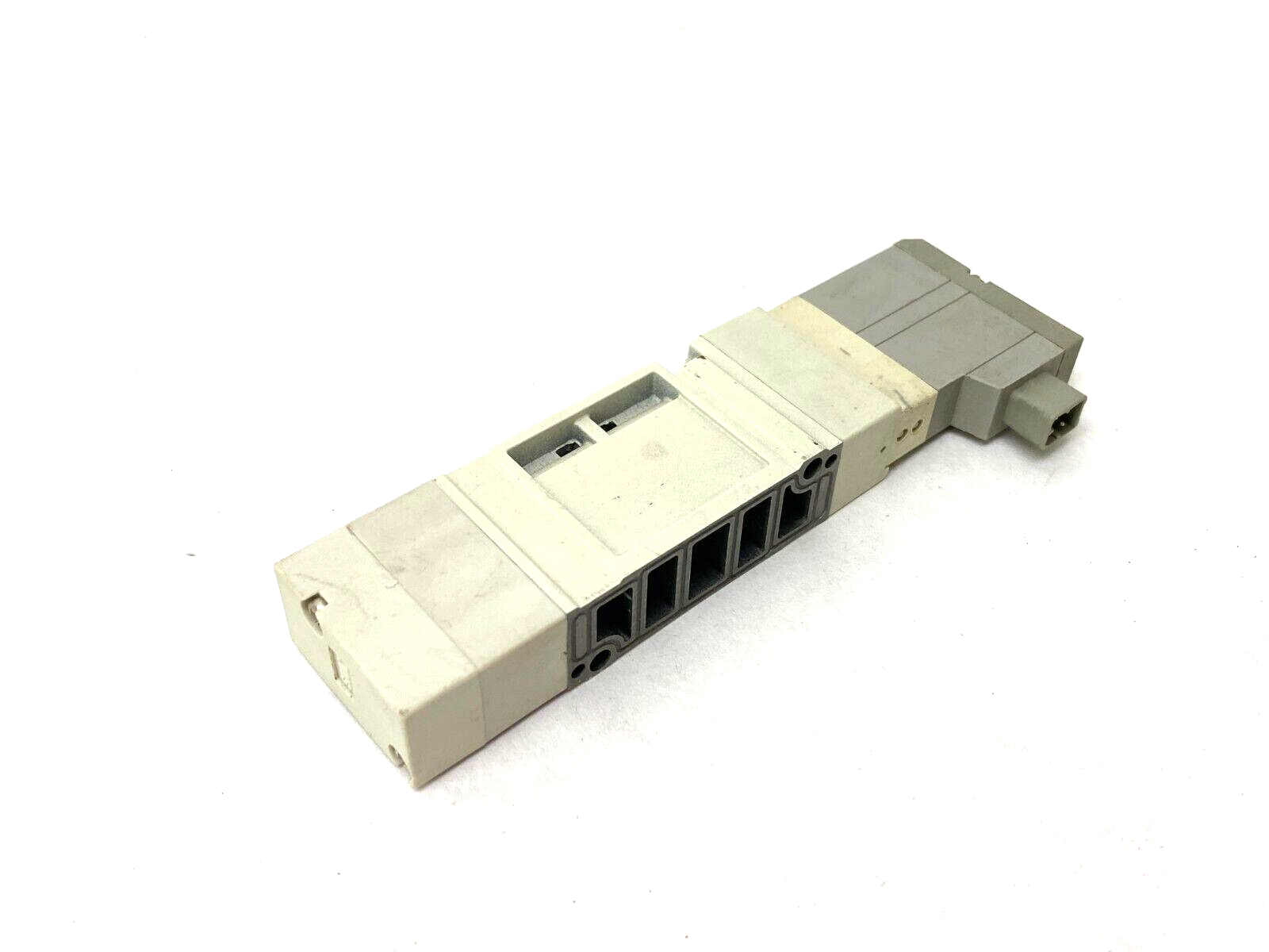 SV2400-5FU | SMC Plug-In Solenoid Valve 5-Port - Used - Maverick Industrial Sales