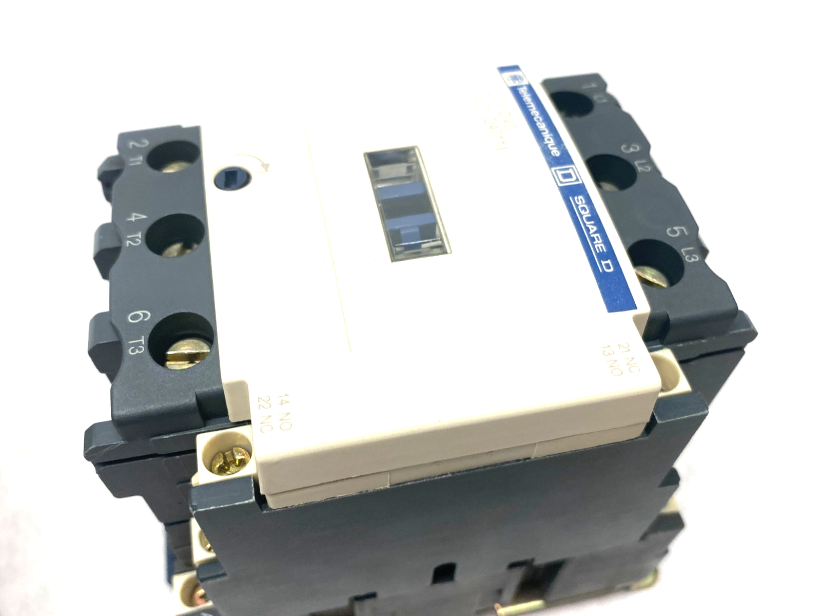 Square D Telemecanique LC1D40F7 TeSys Nonreversing IEC Contactor 3-Pole 40A - Maverick Industrial Sales