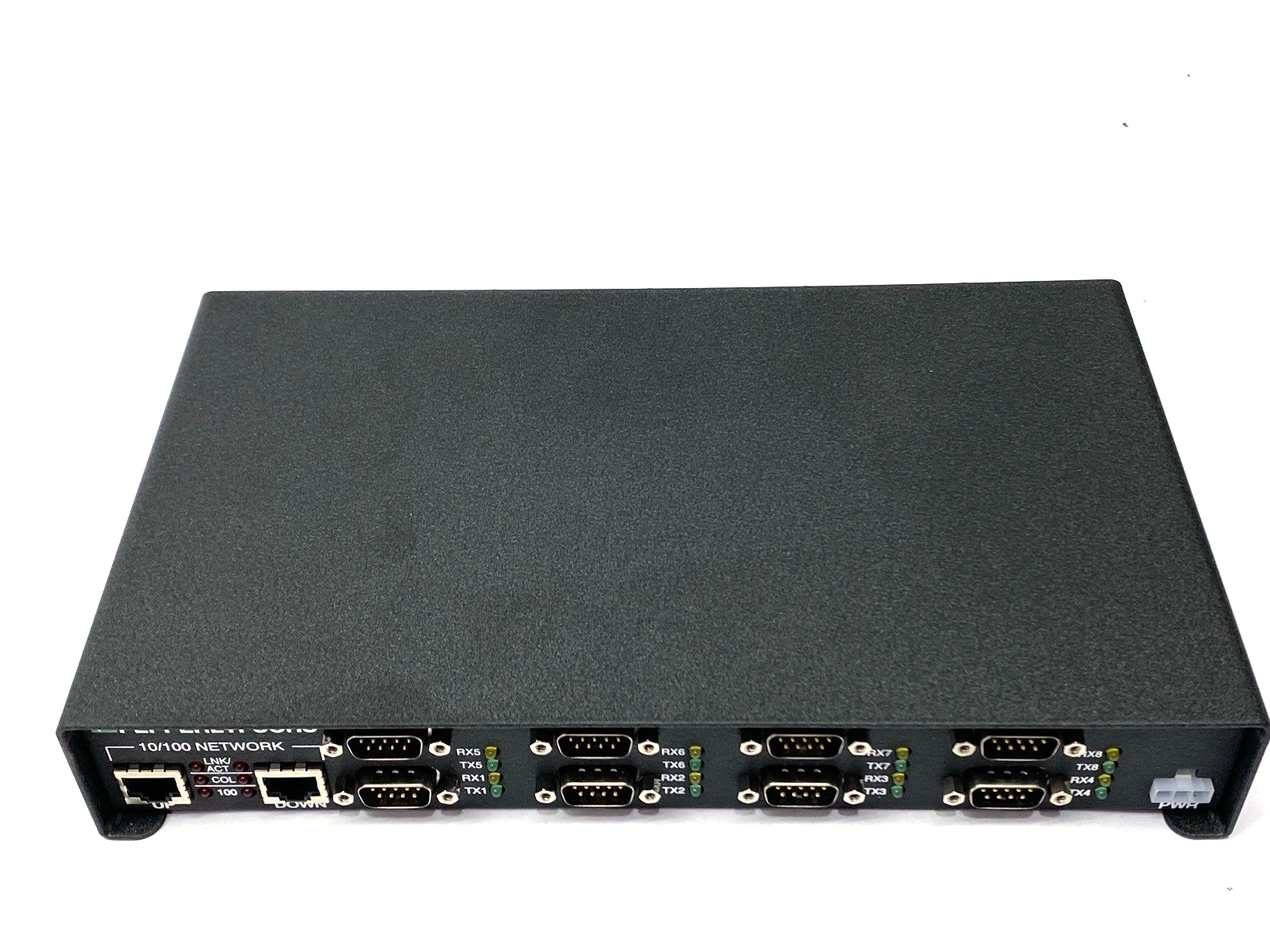 Pepperl+Fuchs ICDM-RX/TCP-8DB9/2RJ45-PM Comtrol DeviceMaster Pro 8-Port 70114047 - For parts or not working - Maverick Industrial Sales