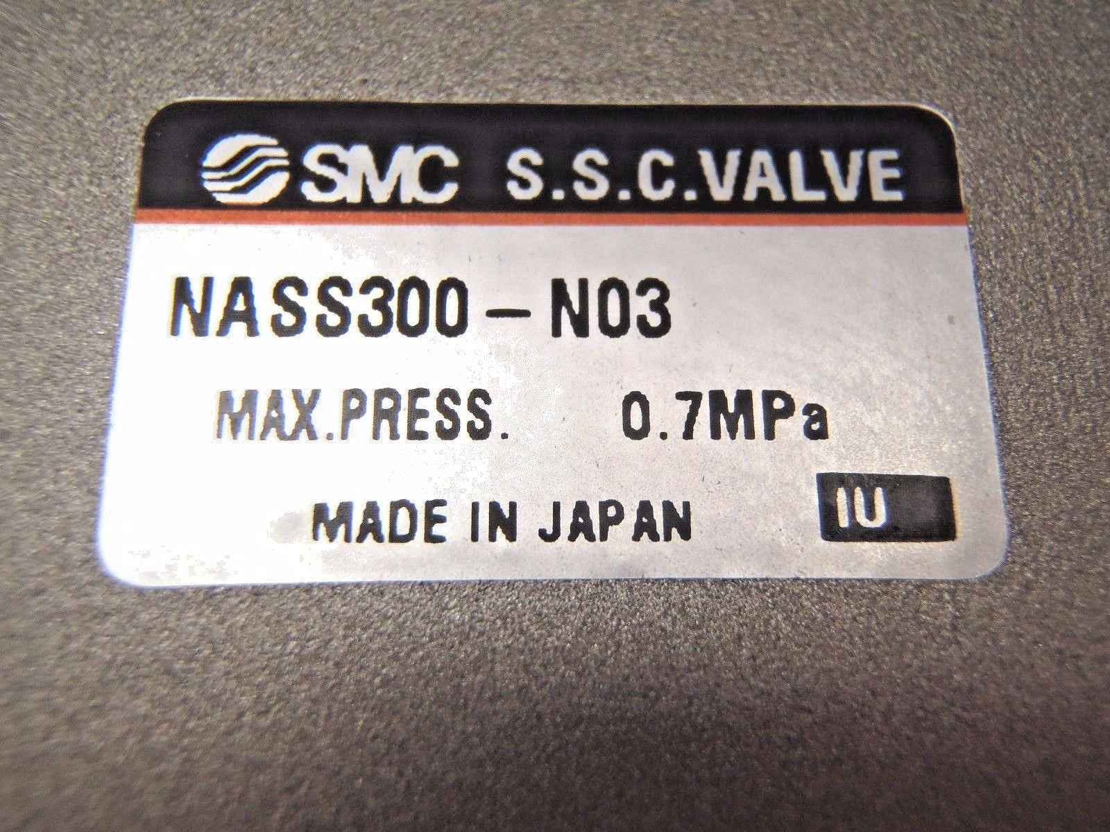 SMC NASS300-N03 Flow Control Valve 3/8" NPT - Maverick Industrial Sales