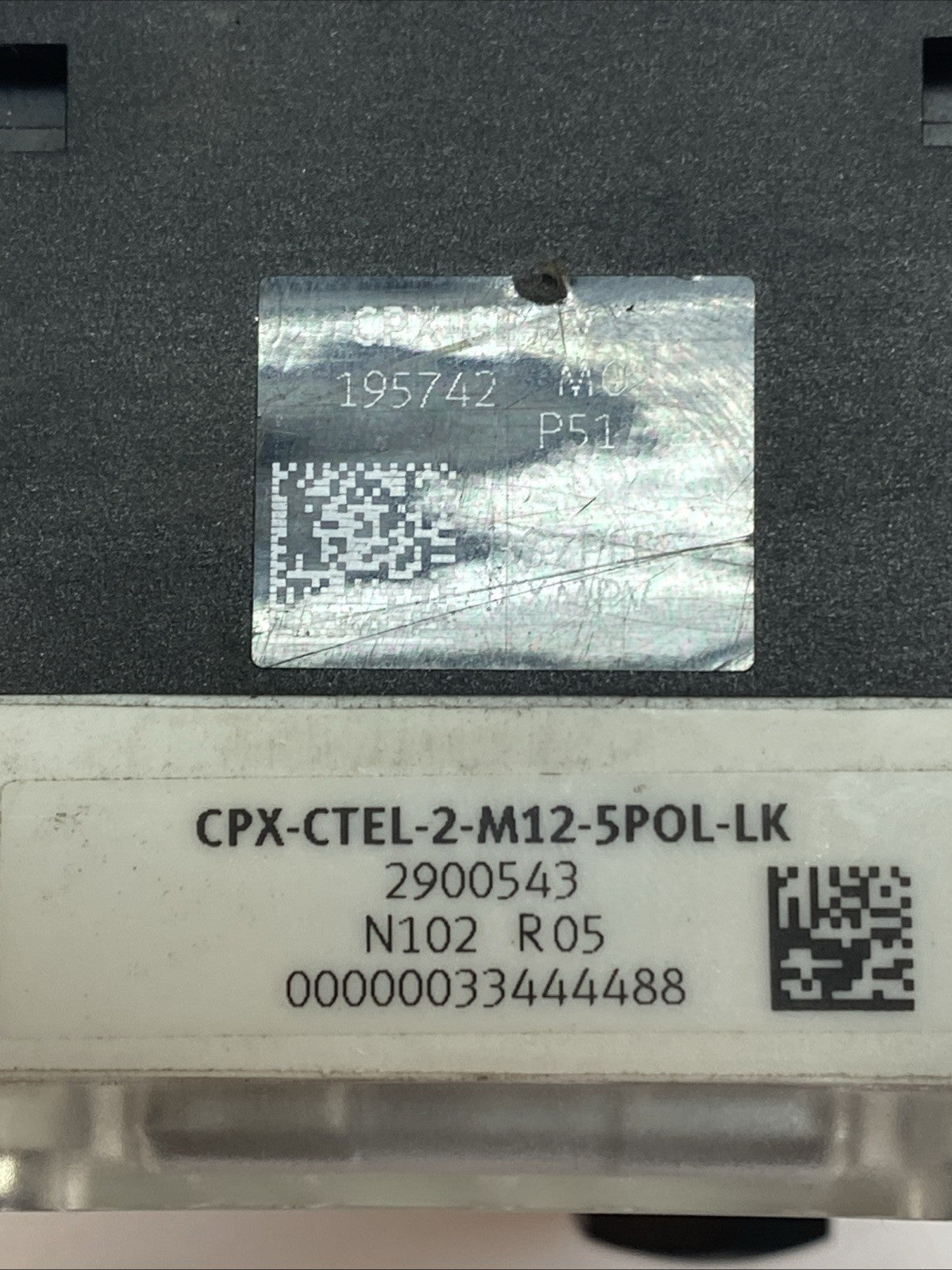 Festo CPX-CTEL-2-M12-5POL-LK IO-Link Master Module M12 5-Pin 2900543 - Maverick Industrial Sales