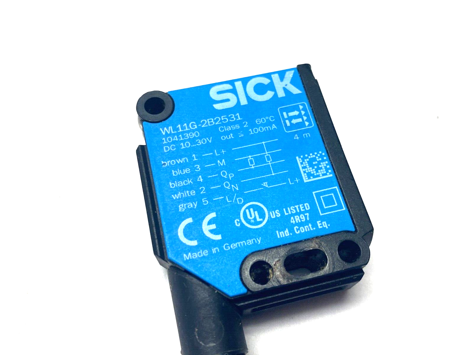 Sick WL11G-2B2531 Retro-Reflective Photoelectric Sensor 1041390 - Maverick Industrial Sales