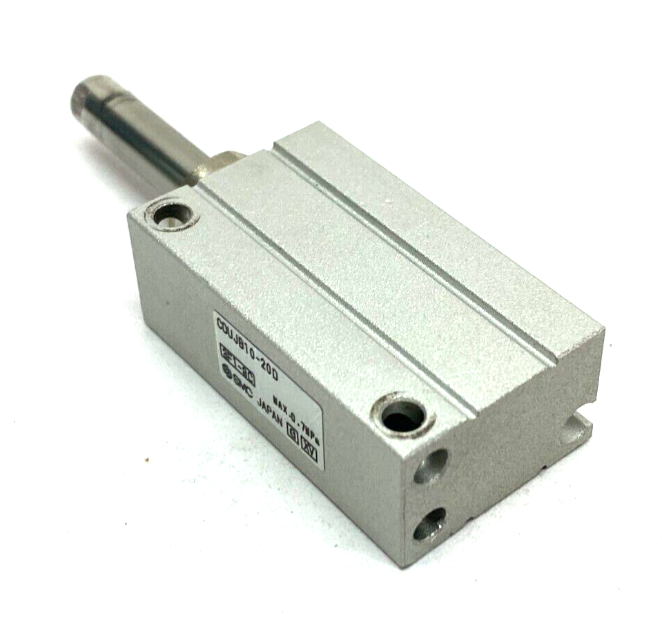 SMC CDUJB10-20D Compact Pneumatic Free Mount Cylinder 10mm Bore 20mm Stroke - Maverick Industrial Sales