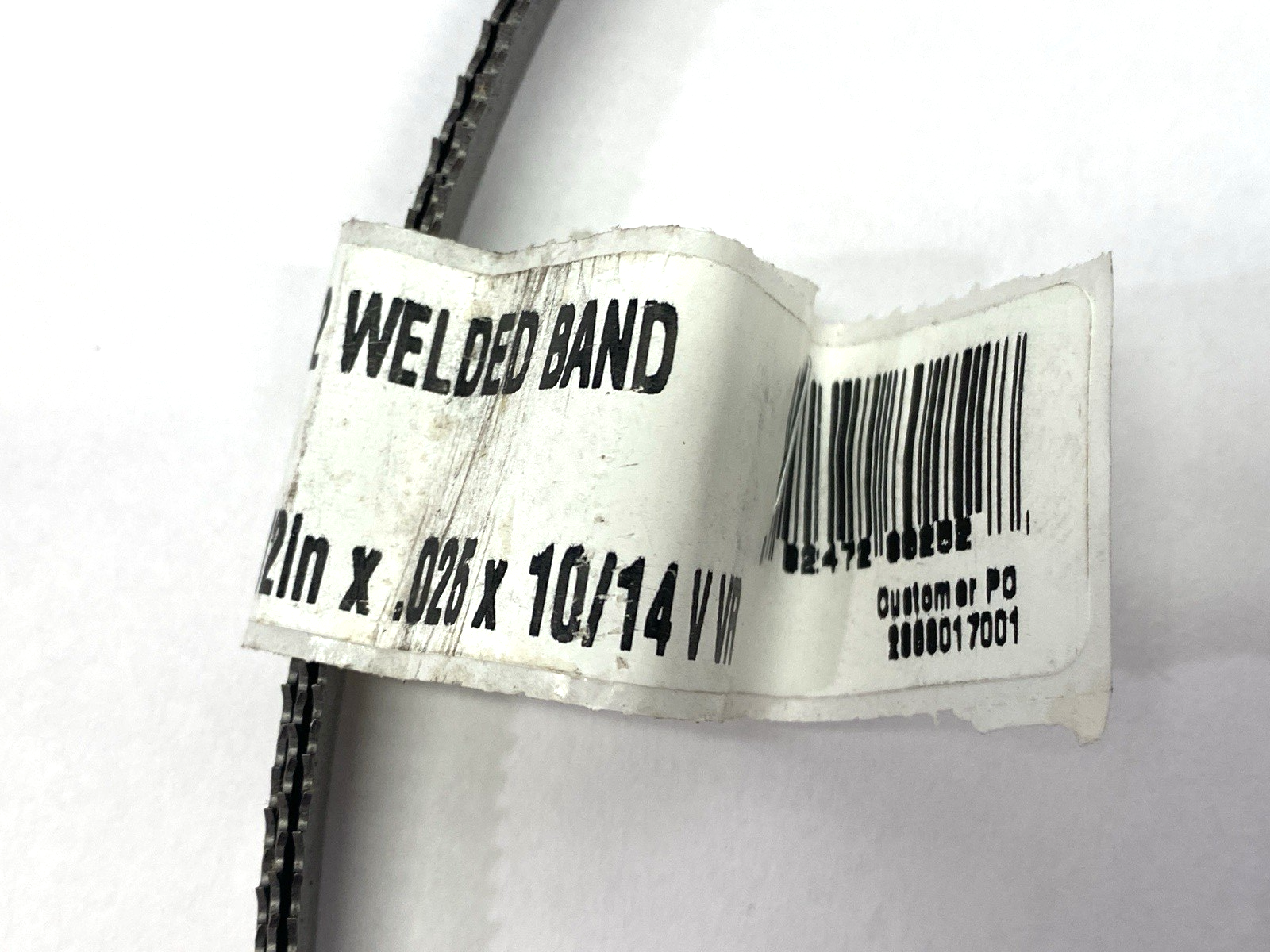 LENOX 80252D2B103175 Diemaster Welded Bandsaw 10' 5" x/2" x .025 x 10/14 - New – Open box - Maverick Industrial Sales