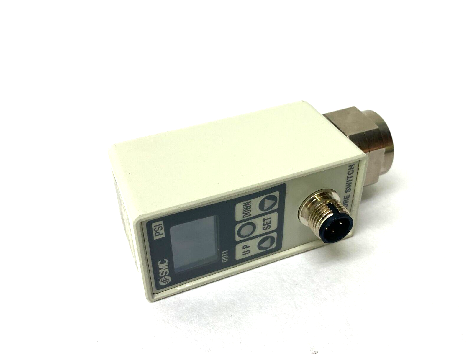 SMC ISE70-N02-65-P Digital Pressure Switch 0~150psi 24~24VDC - Maverick Industrial Sales
