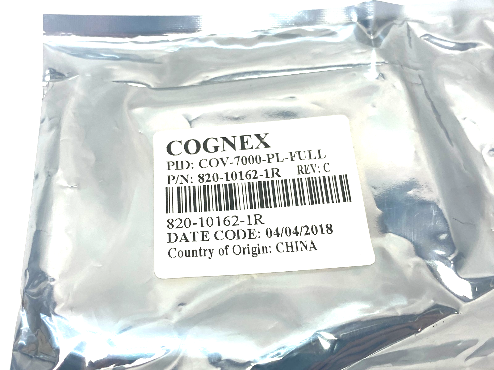 Cognex COV-7000-PL-FULL Polarized Lens Cover Rev. C 820-10162-1R - Maverick Industrial Sales