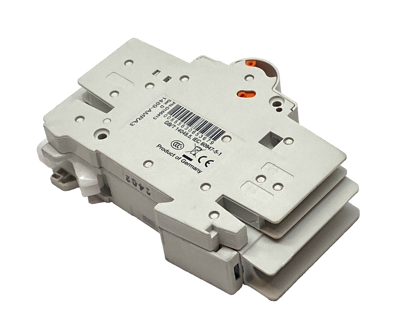 Allen‑Bradley 1489-M1D150 Breaker 15A w/ 1489-AMRA3 Aux Contact 1P SER. D - Maverick Industrial Sales