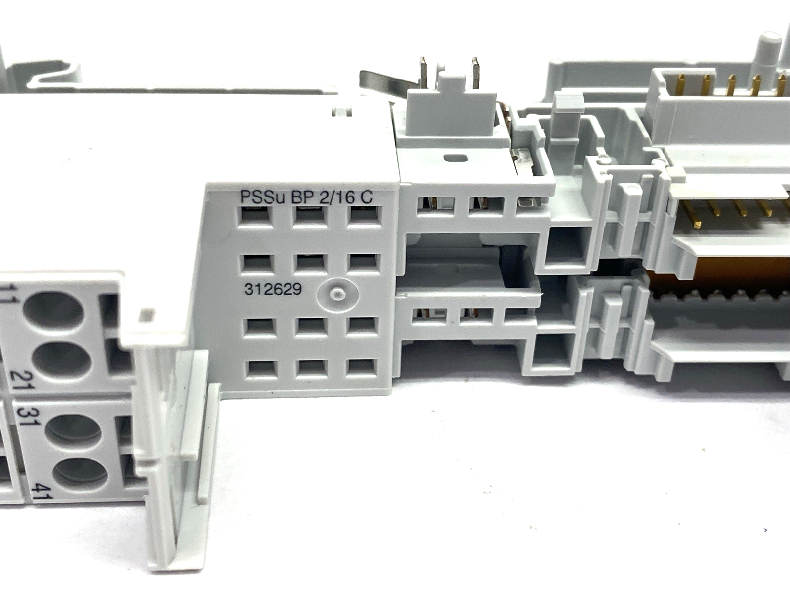 Pilz PSSu BP 2/16 C Base Module For I/O Electronic Module, Double Width 312629 - Maverick Industrial Sales