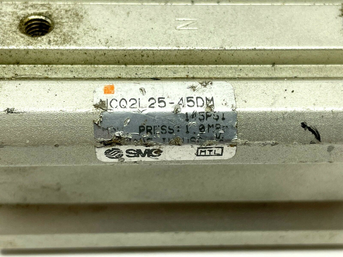 SMC NCQ2L25-45DM Compact Pneumatic Cylinder - Maverick Industrial Sales