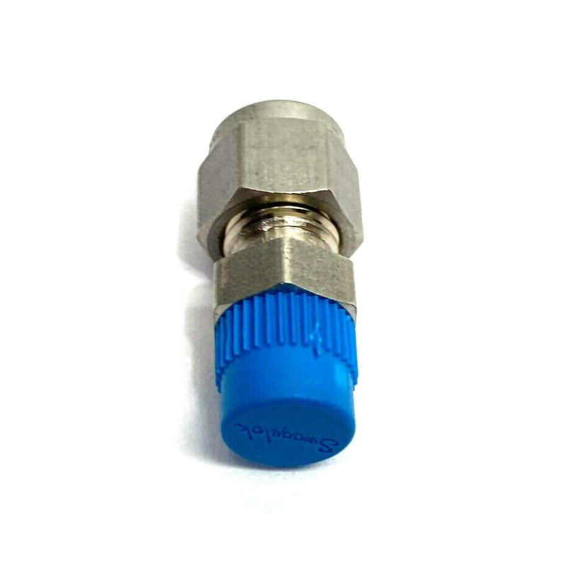 Swagelok SS-400-1-2 Straight Connector Fitting 1/4" Tube OD, 1/8" MNPT - Maverick Industrial Sales