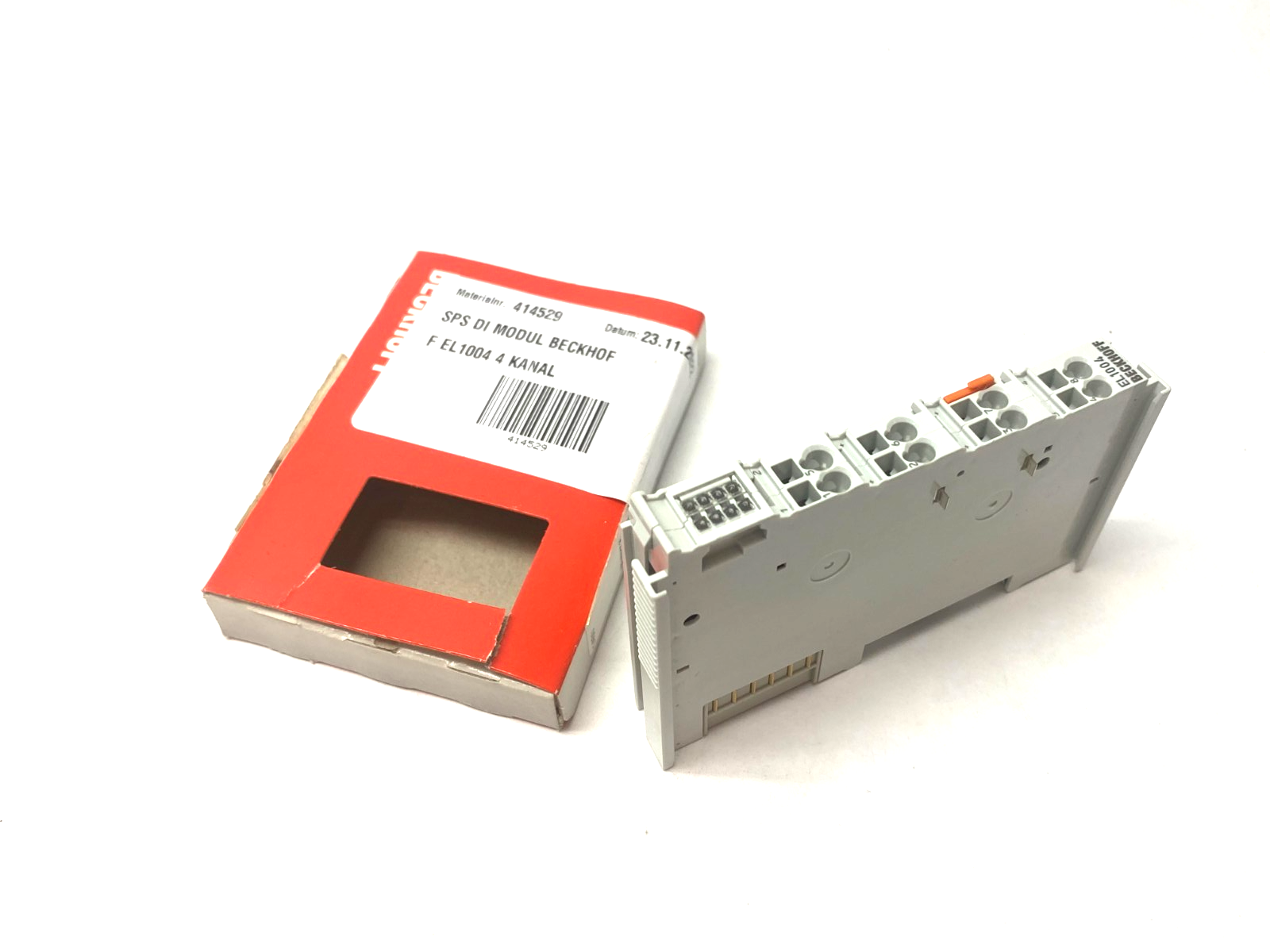 Beckhoff EL1004 EtherCAT 4-Channel Digital Input Terminal 24VDC - Maverick Industrial Sales