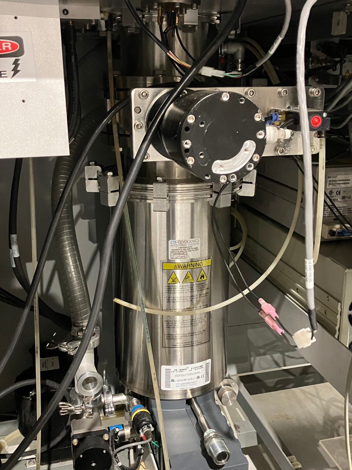 MTP-1000 | Transat Quartz Crystal Plating System CTI On-Board 8 Cryopump - Used - Maverick Industrial Sales