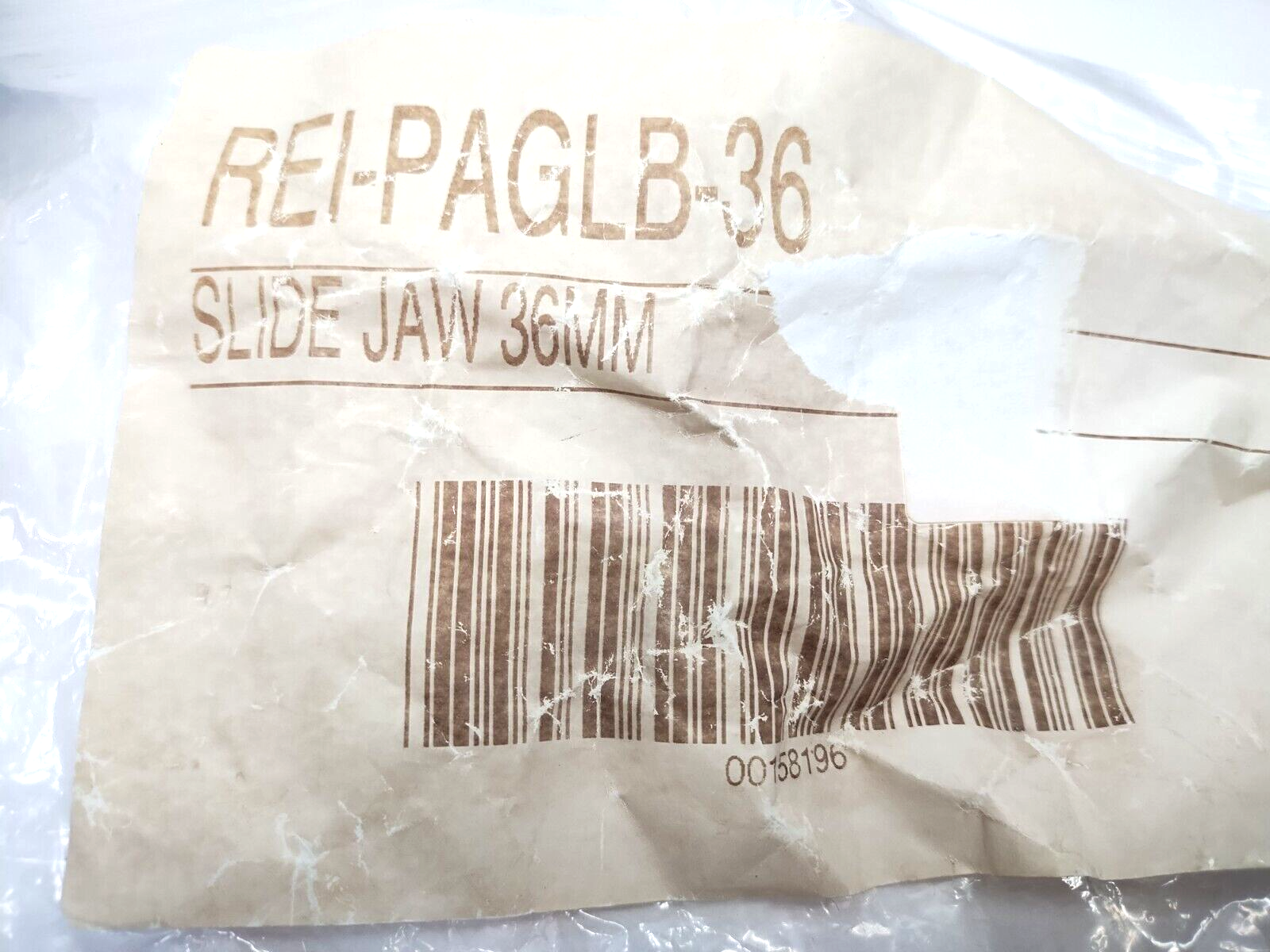 Reiku PAGLB-36 Slide Jaw Set, 36mm Wide, Black, REI-PAGLB-36 - Maverick Industrial Sales