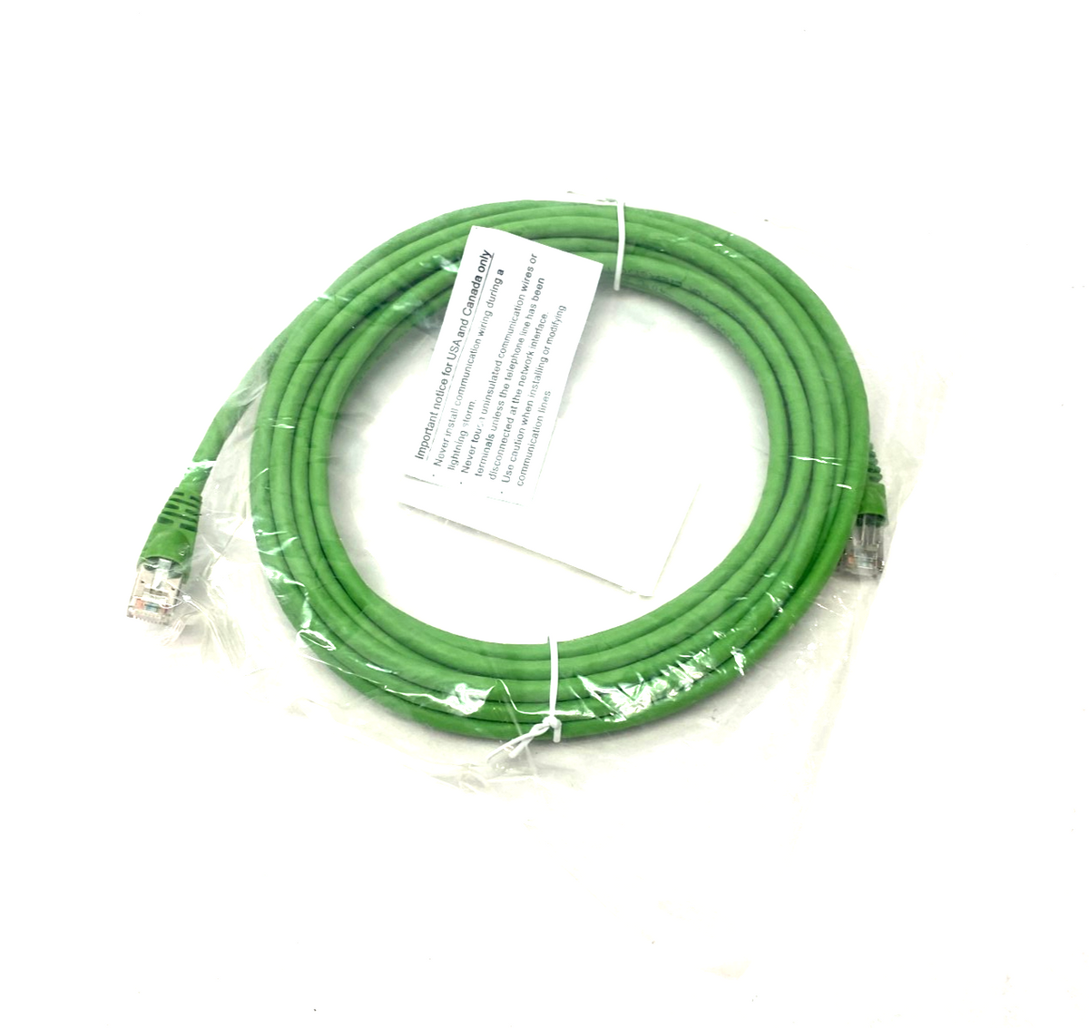 ZK1090-9191-0050, 052940 | Beckhoff ZK1090-9191-0050 Ethernet/EtherCAT Patch Cable 2 x RJ45 5m 052940 - New - Maverick Industrial Sales