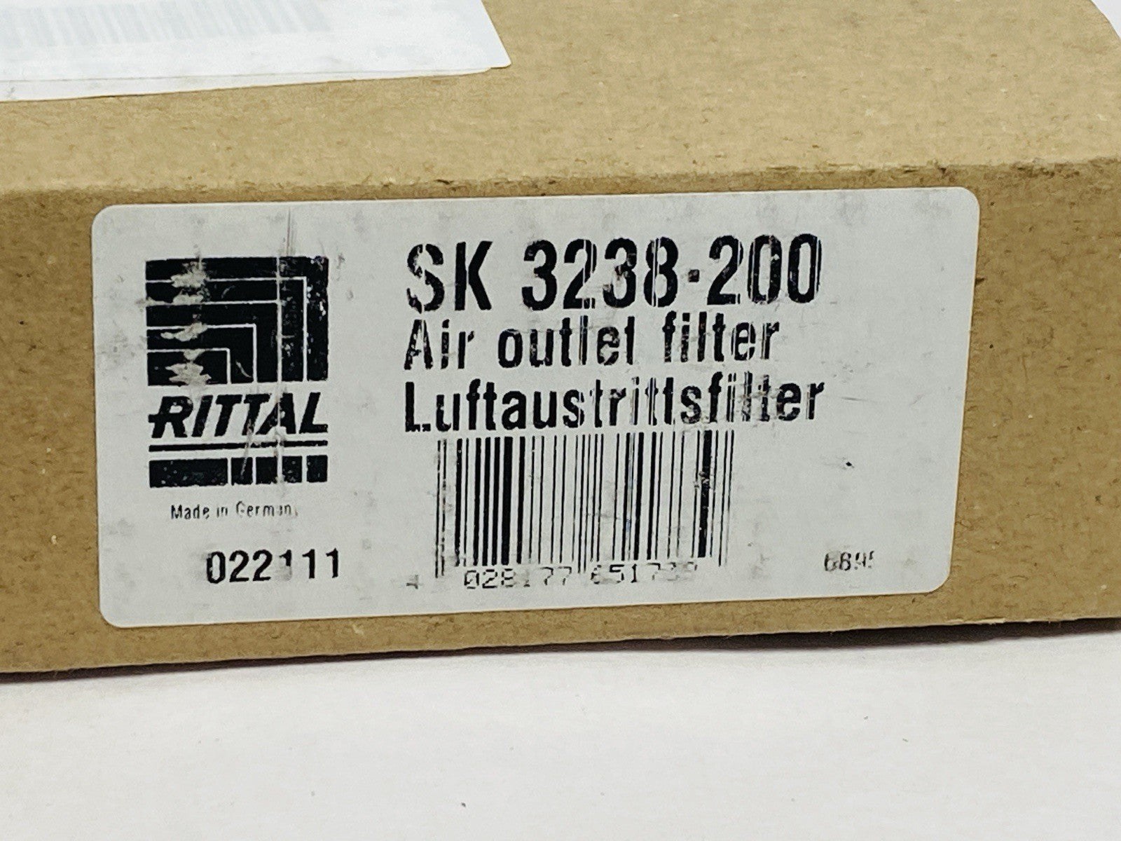 Rittal SK 3238-200 Air Outlet Filter 148.5x148.5x24mm - Maverick Industrial Sales