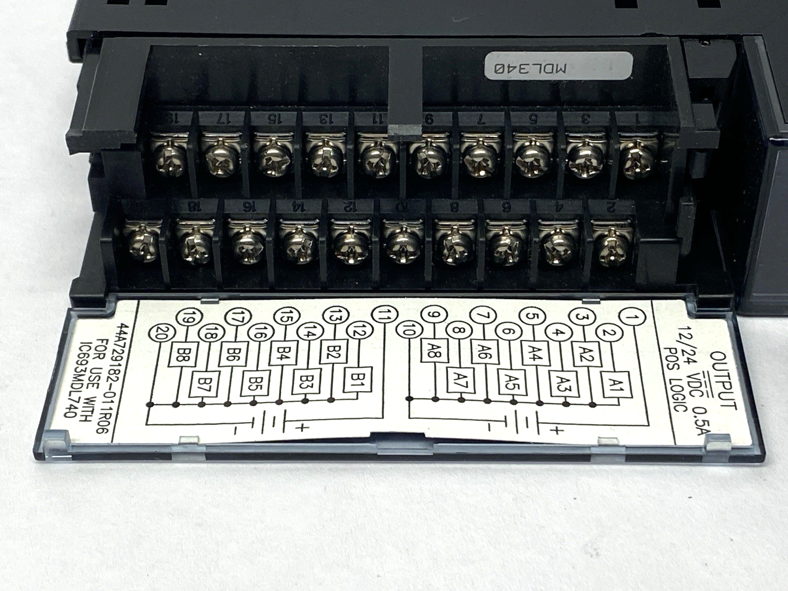 IC693MDL740G | GE Fanuc Output Module 12/24VDC 0.5A 16PT POS LOGIC - Used - Maverick Industrial Sales