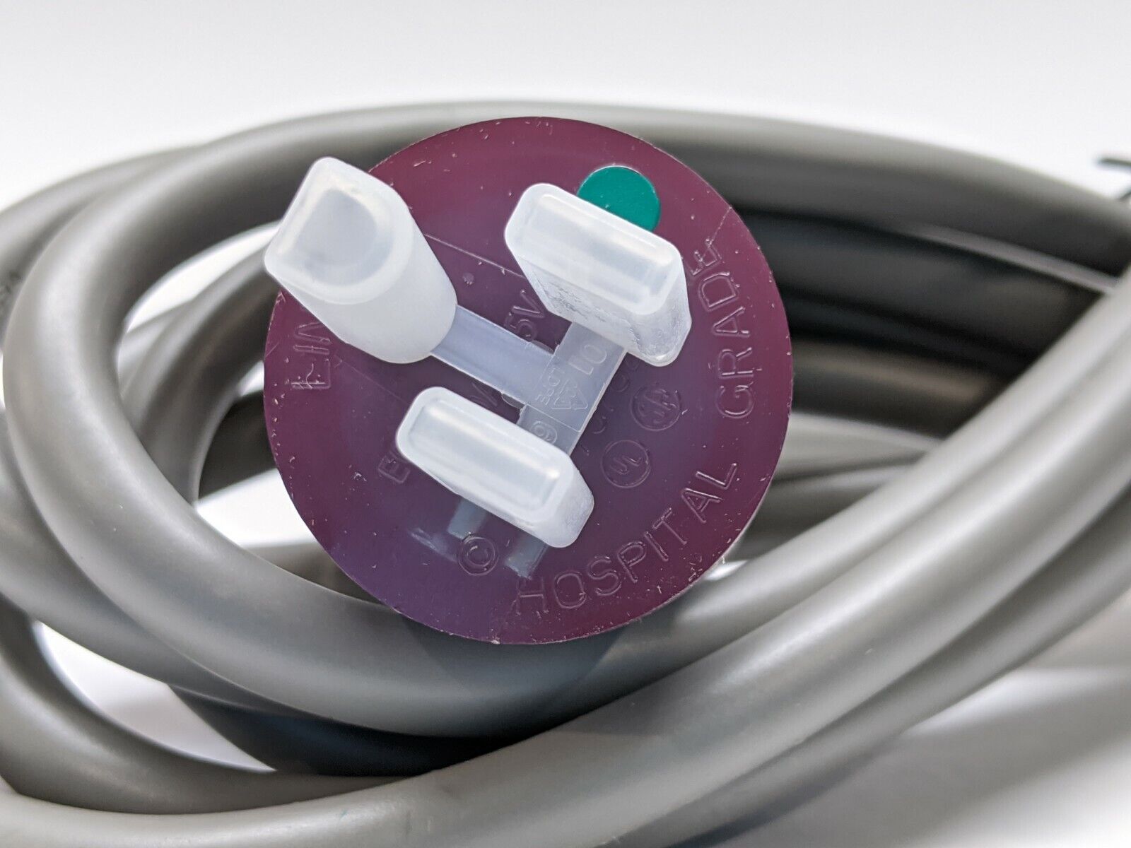 Sure-Grip Power Cord 10' ft NEMA 5-15 Plug x IEC C13 Socket Wire Gauge 18 - Maverick Industrial Sales