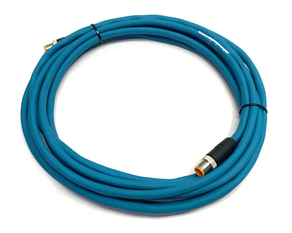 0985 856 100/5M | Lumberg Automation Double Ended Ethernet Cordset 900016036 - New – Open box - Maverick Industrial Sales