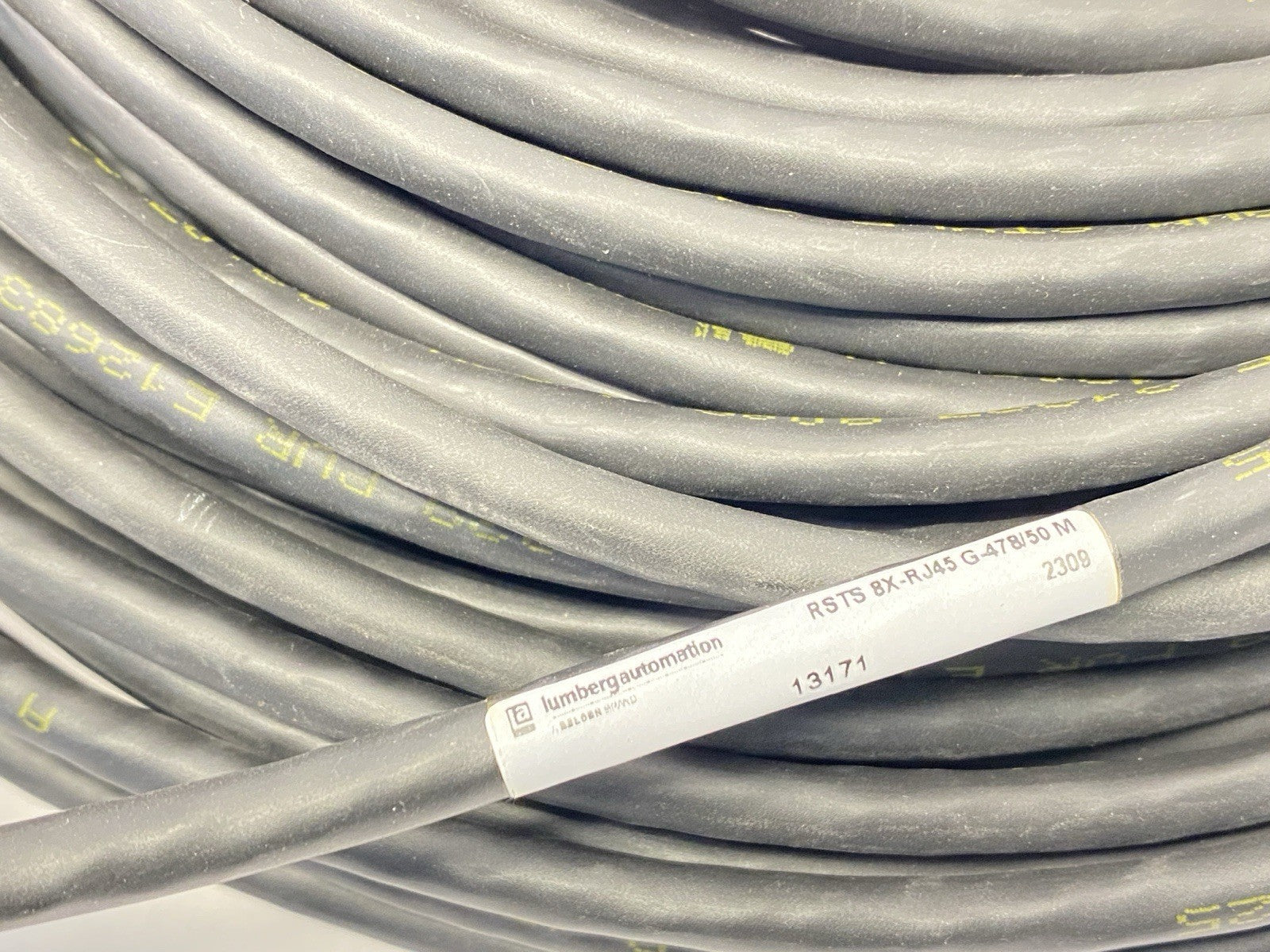 RSTS 8X-RJ45 G-478/50M | Lumberg Automation Ethernet Cordset RJ45/M M12 50m 13171 - New Other - Maverick Industrial Sales