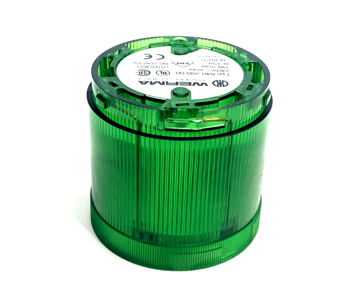 Werma 84020000 Stack light Module, Green, 70 Series 240V 7W - Maverick Industrial Sales