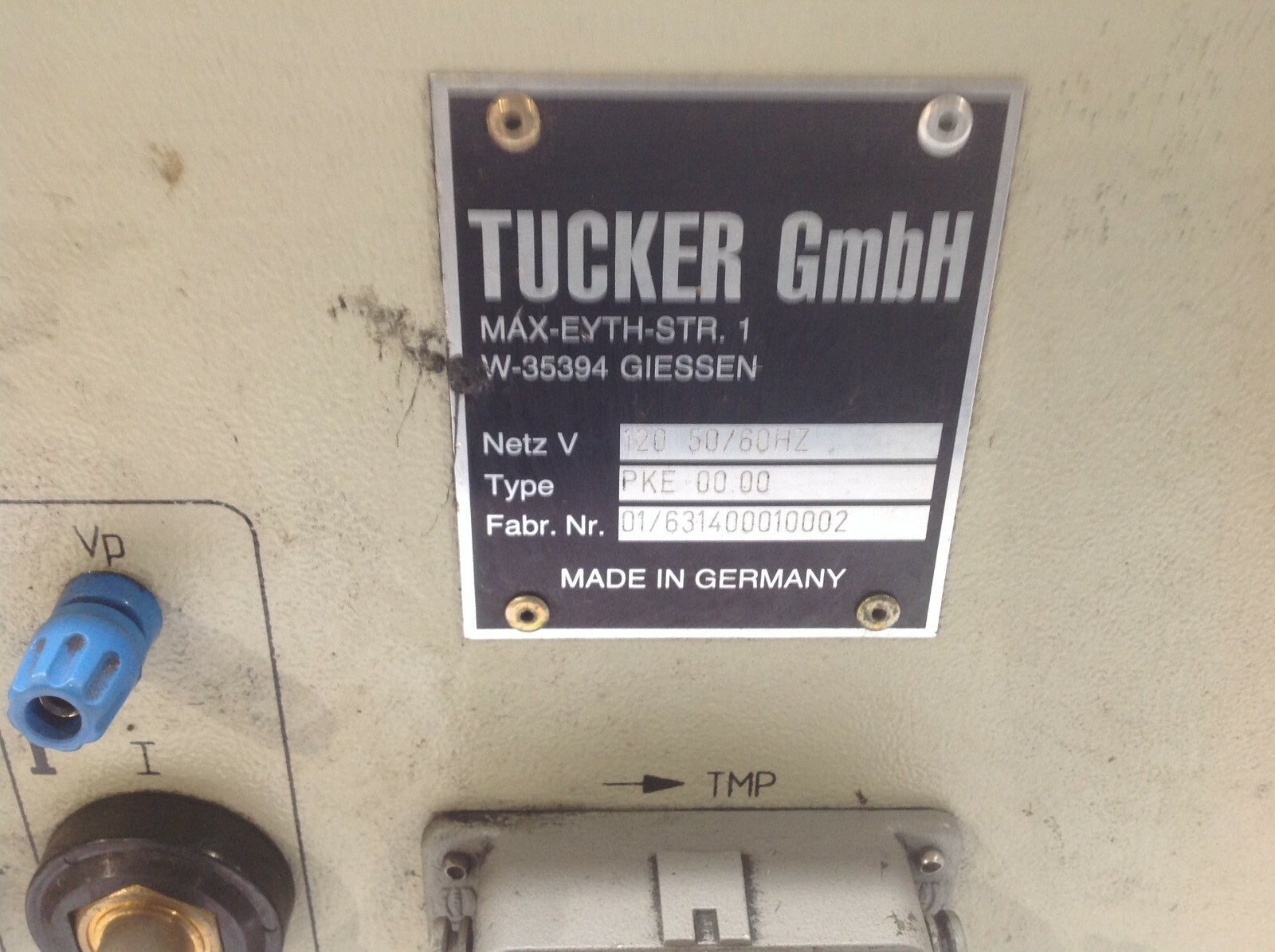 Tucker GmbH PKE 00.00 Stud Welder Interface - Maverick Industrial Sales