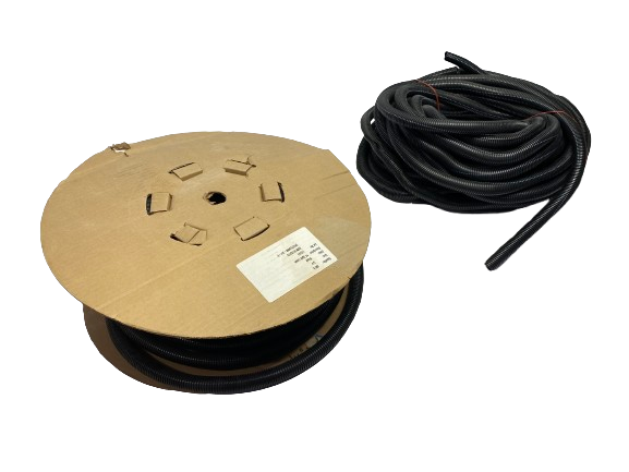 Split Wire Loom Tubing 3/4", Black 4lb TOTAL - Maverick Industrial Sales