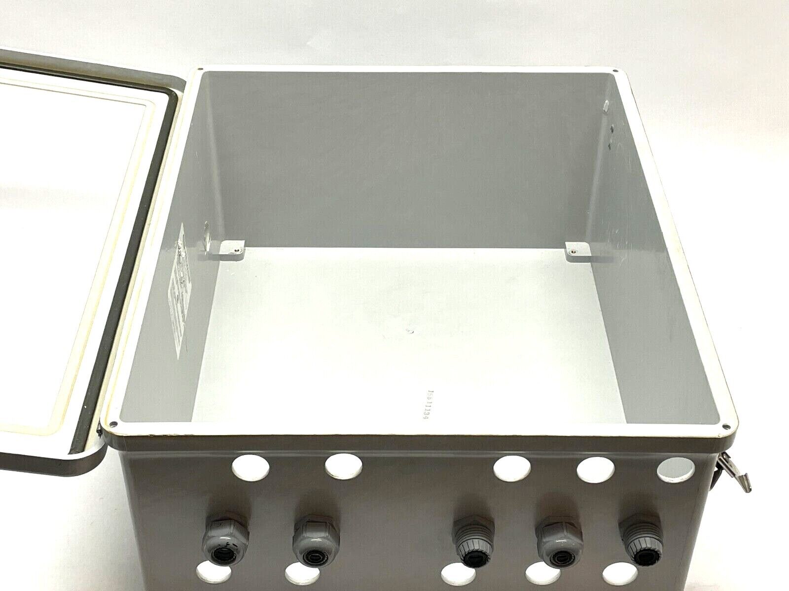 Hubbell Wiegmann HW-J201608CHTLW Continuous Hinge Link Lock Enclosure - Maverick Industrial Sales