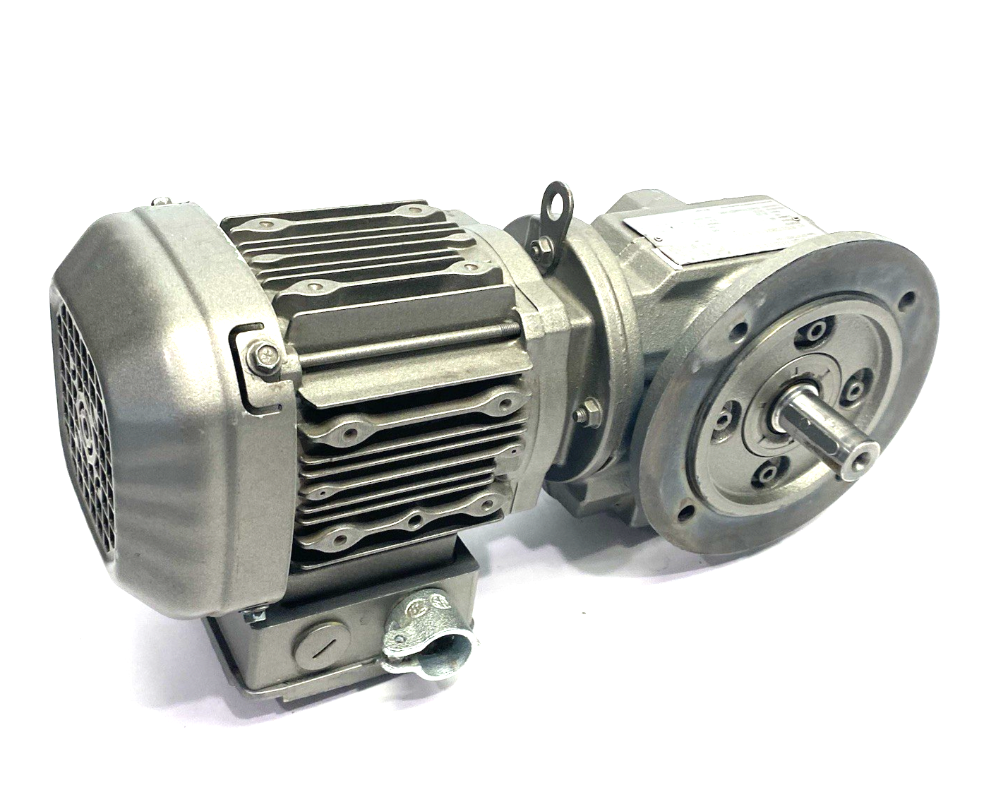 SEW Eurodrive SF37DRS71S4 Right Angle Gearmotor, 35.1 Gear Ratio, 3-Phase - Maverick Industrial Sales