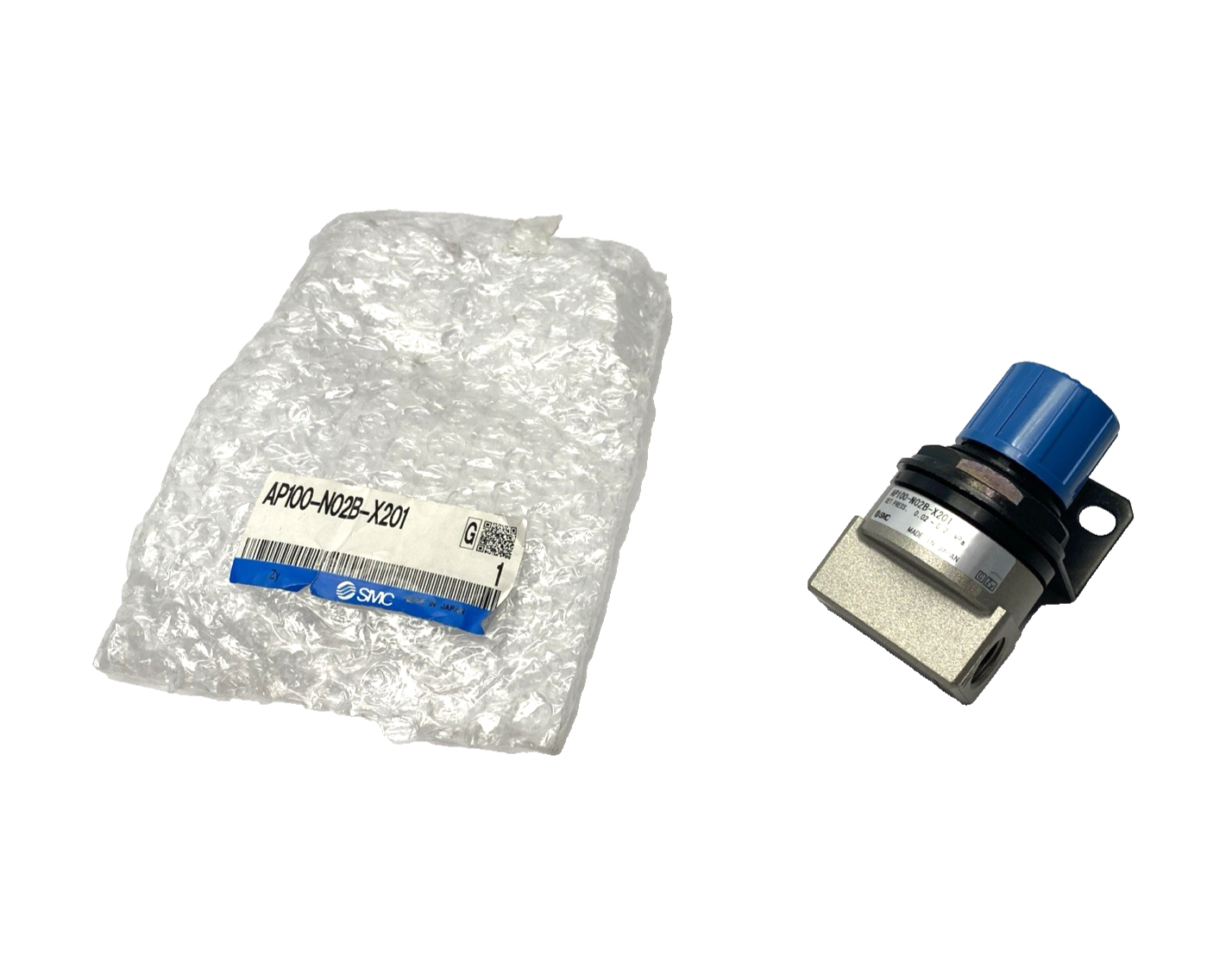 AP100-N02B-X201 | SMC Pneumatic Relieving Valve - New – Open box - Maverick Industrial Sales