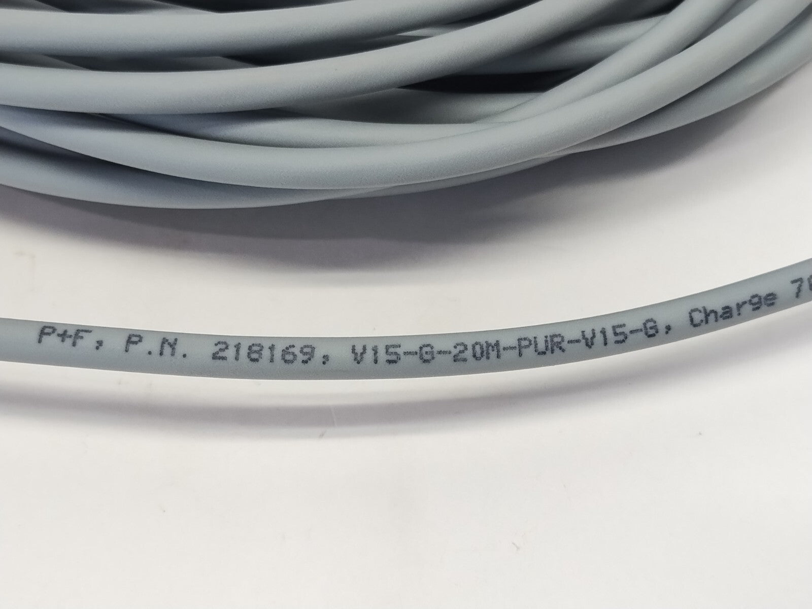 V15-G-20M-PUR-V15-G, 218169 | Pepperl+Fuchs V15-G-20M-PUR-V15-G Cordset M12 5-Pin Male To Female 20m 218169 - New – Open box - Maverick Industrial Sales