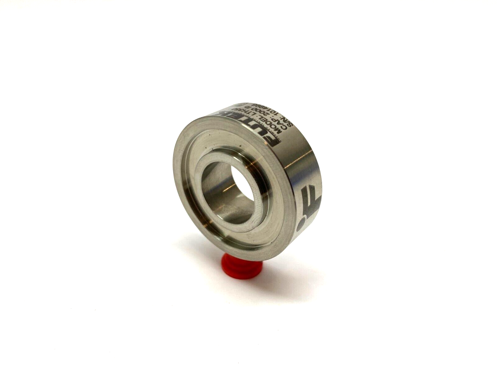 Futek LTH350 FSH04599 Through-Hole Donut Load Cell 5/8" 4-Pin 2000lb Capacity - Maverick Industrial Sales