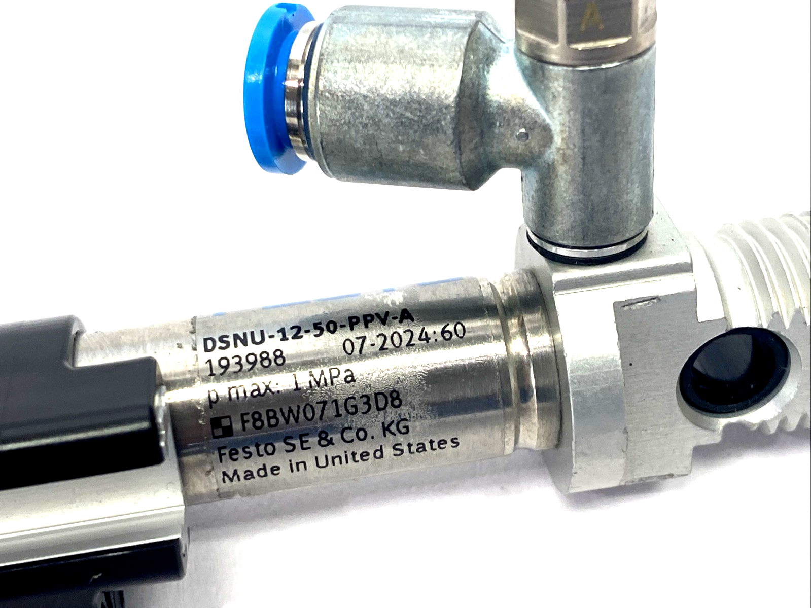 Festo DSNU-12-50-PPV-A Pneumatic Cylinder 12mm Bore 50mm Stroke 193988 - Maverick Industrial Sales
