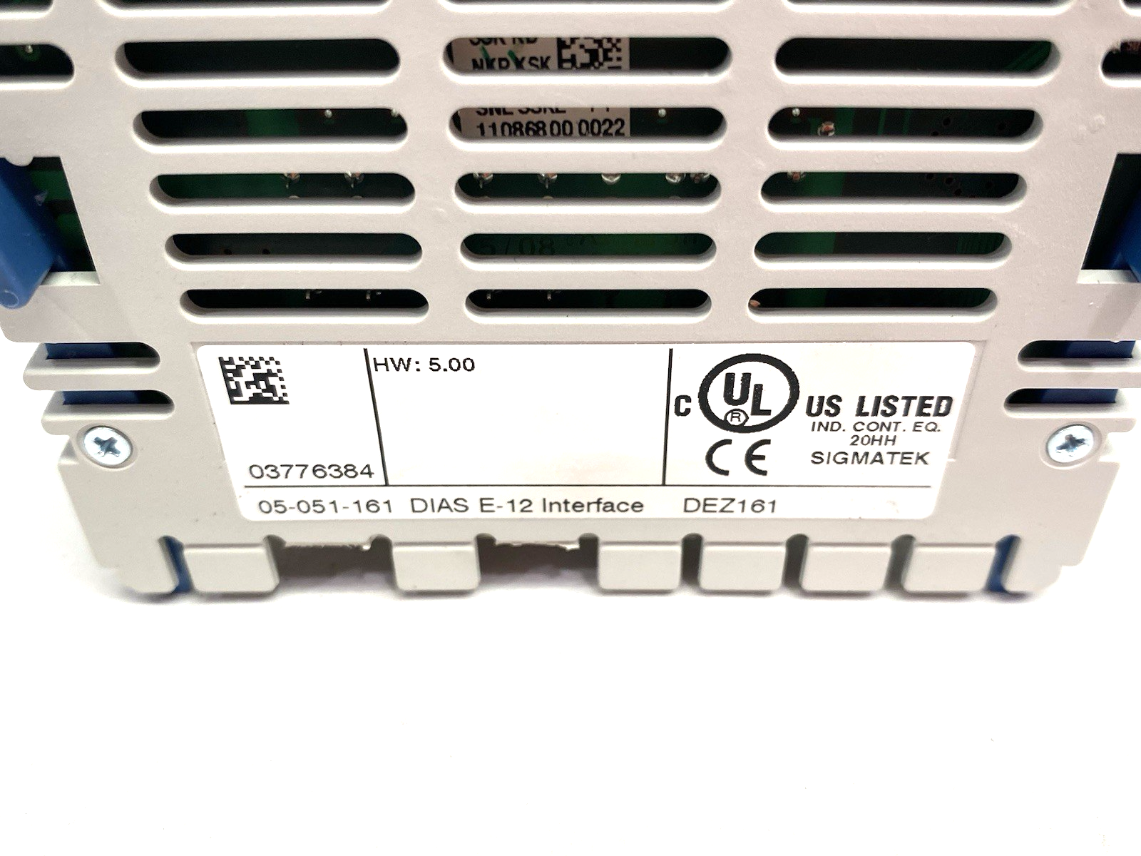 05-051-161 | Sigmatek Input/Output Module DIAS E-12 Interface DEZ 161 - New – Open box - Maverick Industrial Sales