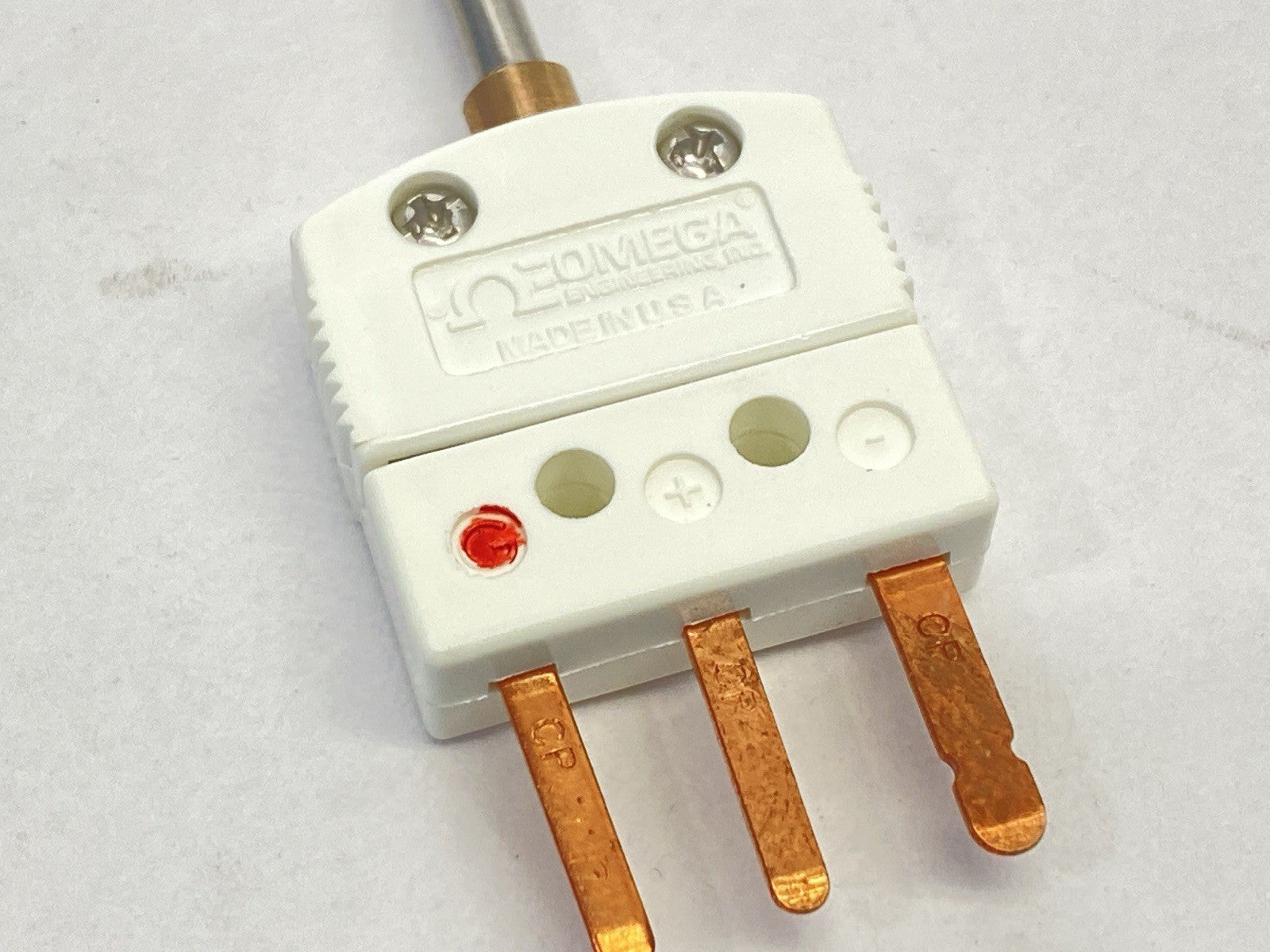 PR-17H-3-100-1/8-3 | Omega RTD Probe With Miniature Connector H-Temp 3" Length - New – Open box - Maverick Industrial Sales