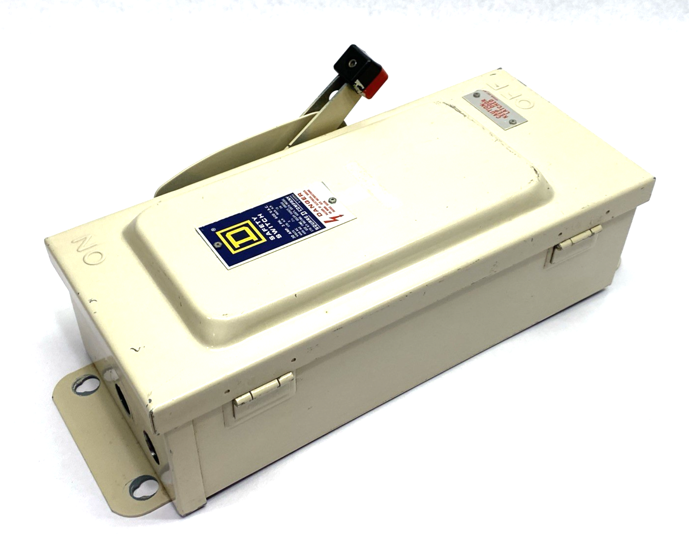 H361A | Schneider Square D Safety Switch, Heavy duty, Fusible, 30A 3-Pole 20HP - Used - Maverick Industrial Sales