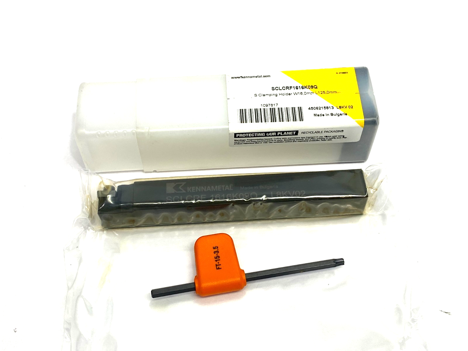 Kennametal 1097817 SCLC-F 95° Screw-On Insert SCLCRF1616K09Q - Maverick Industrial Sales