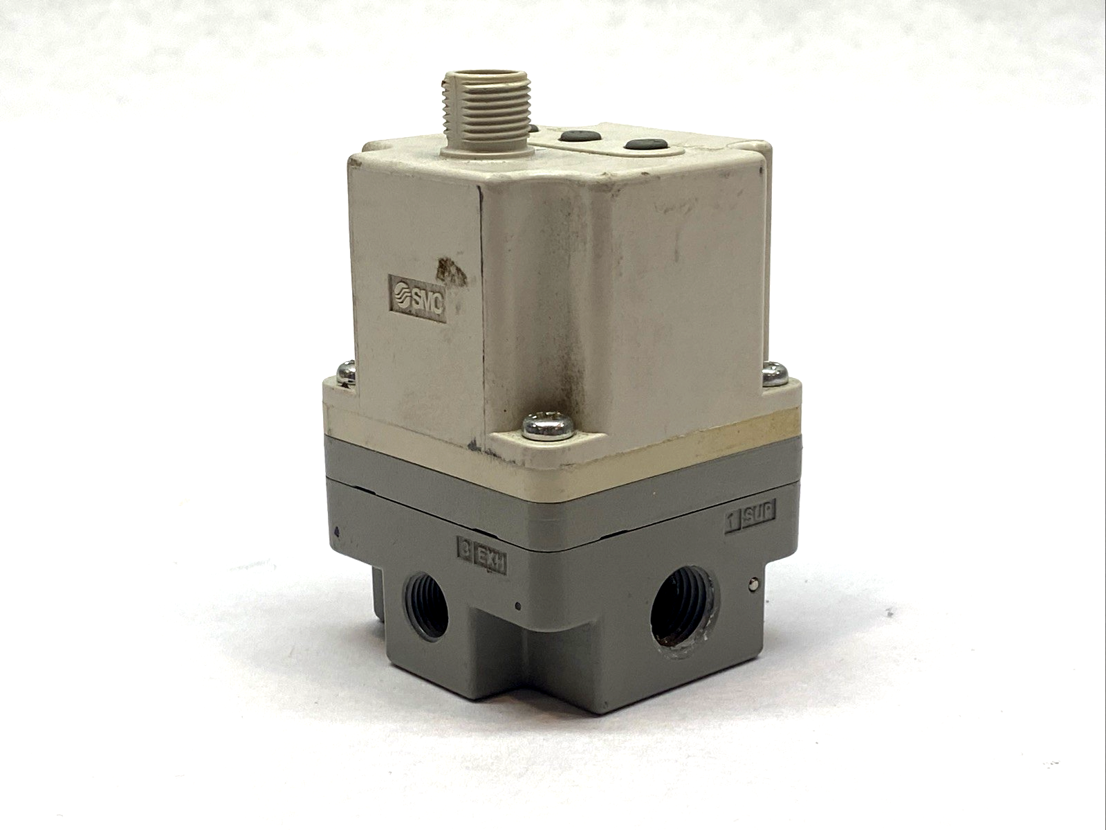 ITV1050-31N2CL4 | SMC Electro-Pneumatic Regulator 0–0.9MPa 1/4" NPT 24V - Used - Maverick Industrial Sales