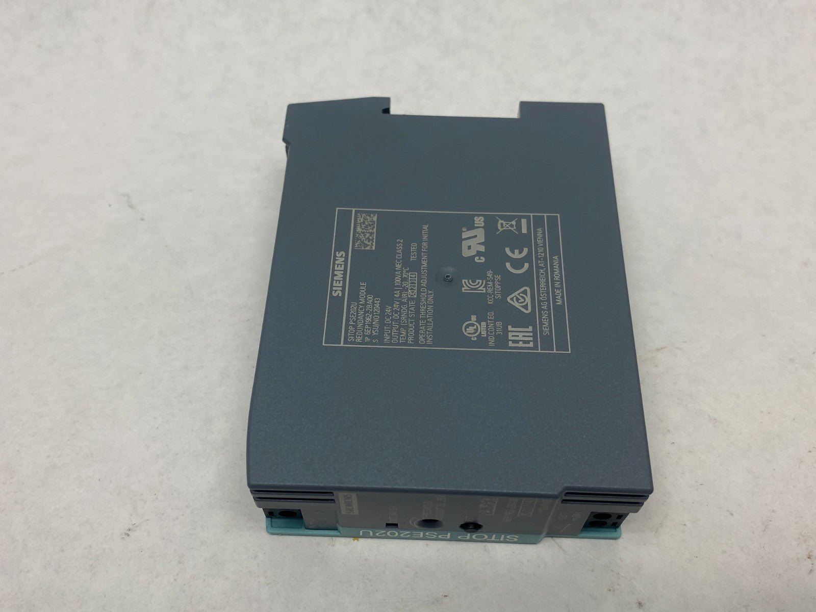 Siemens 6EP1962-2BA00 SITOP PSE202U Redundancy Module Class 2 24VDC - Maverick Industrial Sales
