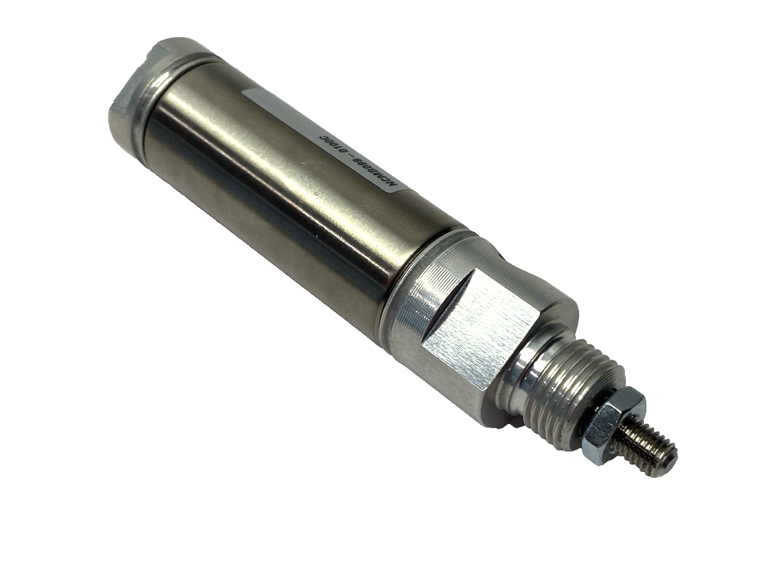 SMC NCMB088-0100C Stainless Steel Round Body Cylinder 7/8" Bore 1" Stroke - Maverick Industrial Sales