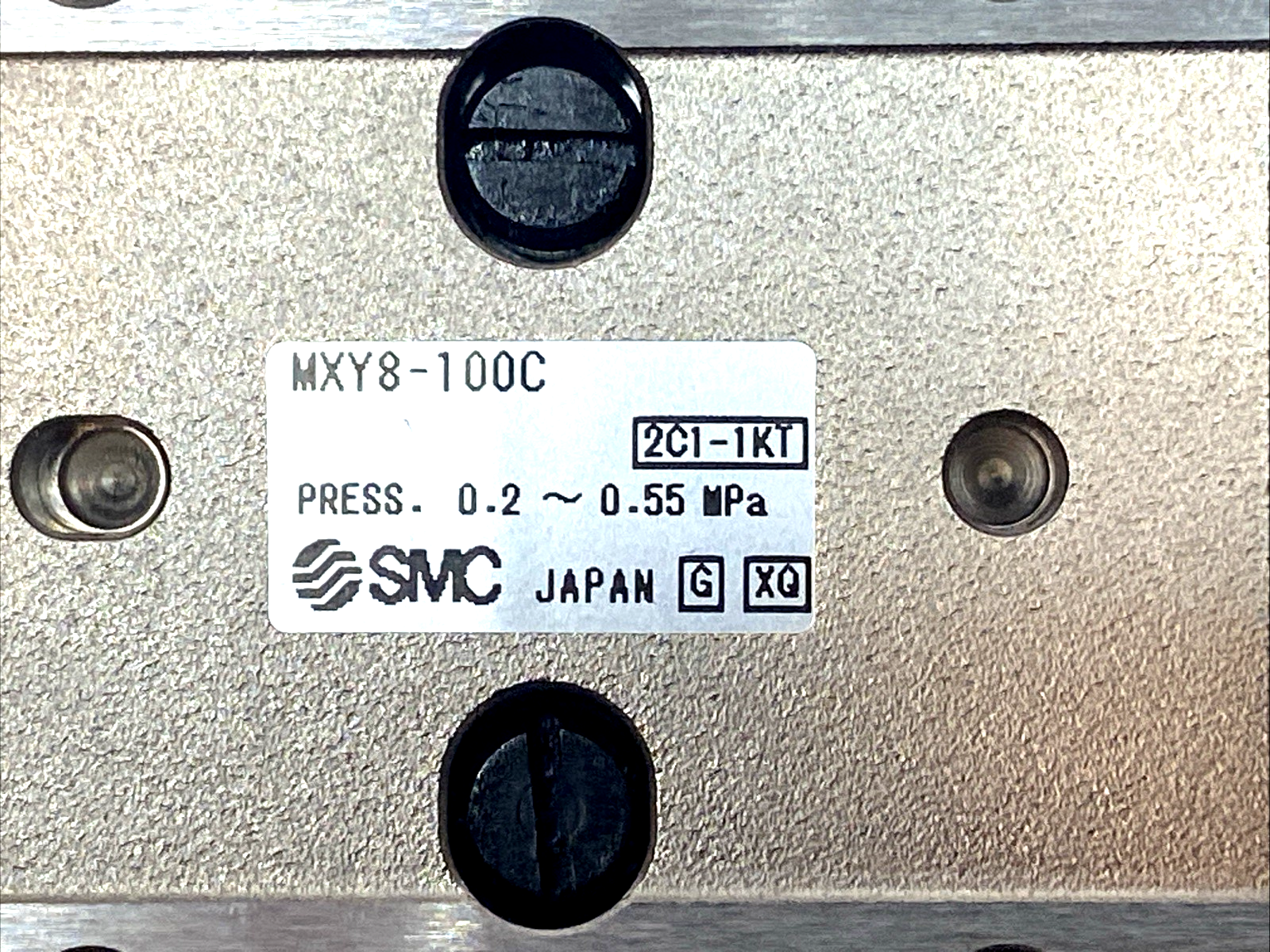 MXY8-100C | SMC Air Slide Table 8mm Bore 100mm Stroke - Used - Maverick Industrial Sales