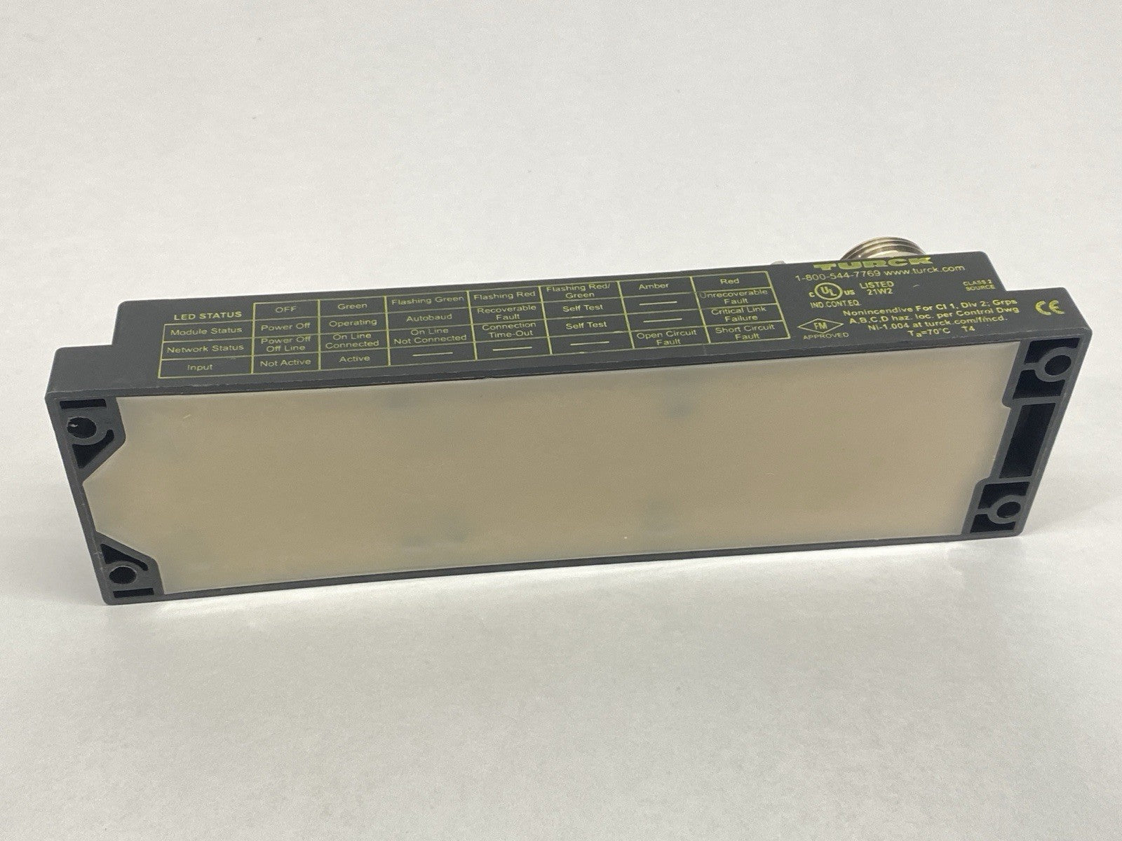 FDNL-L1600-T | Turck I/O Module For DeviceNet Fieldbus 16 Input F0095 - New – Open box - Maverick Industrial Sales