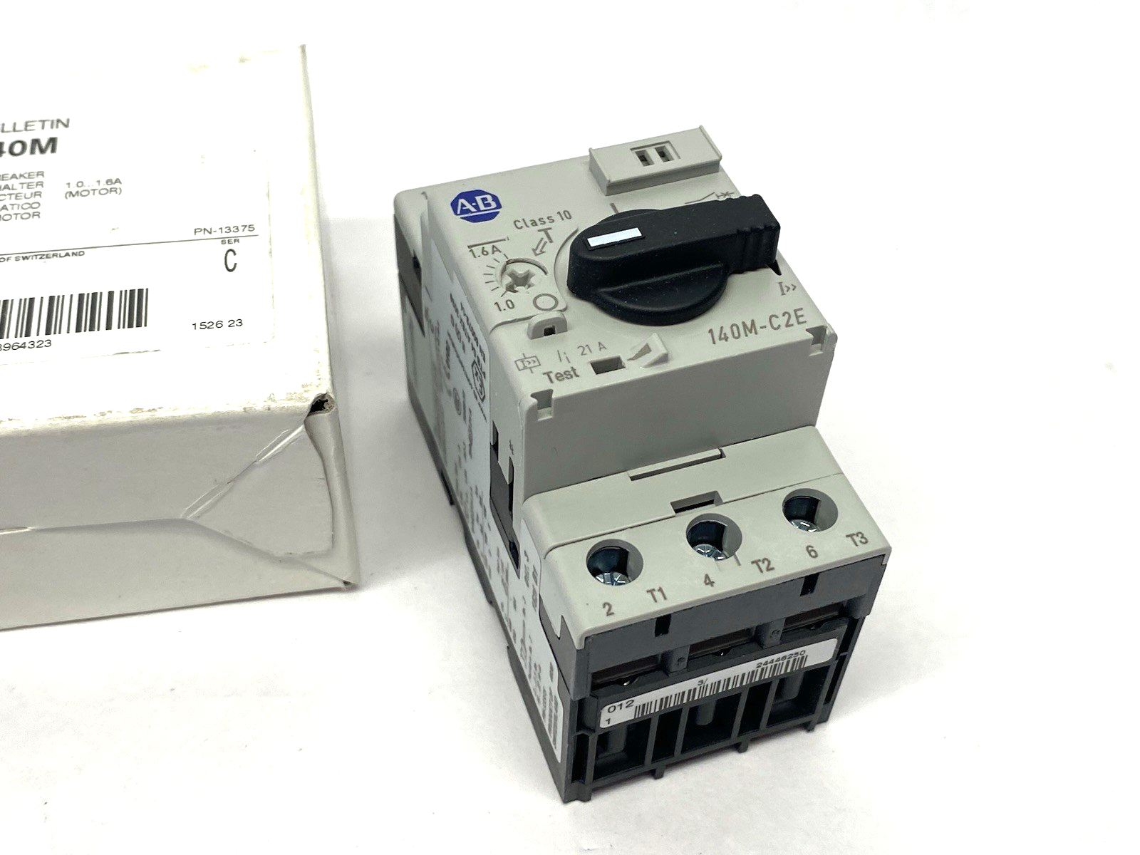 Allen Bradley 140M-C2E-B16 Ser. C Motor Protection Circuit Breaker 1.0 to 1.6A - Maverick Industrial Sales