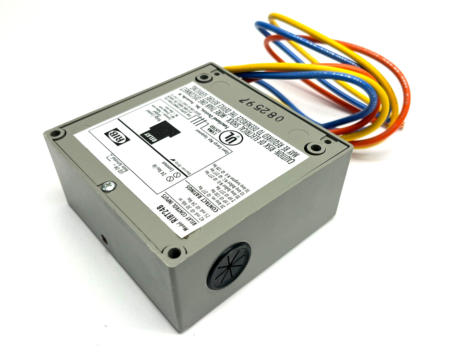 RIBT24B | Functional Devices Power Relay SPDT 20A 24V NEMA 1 08597 - New – Open box - Maverick Industrial Sales