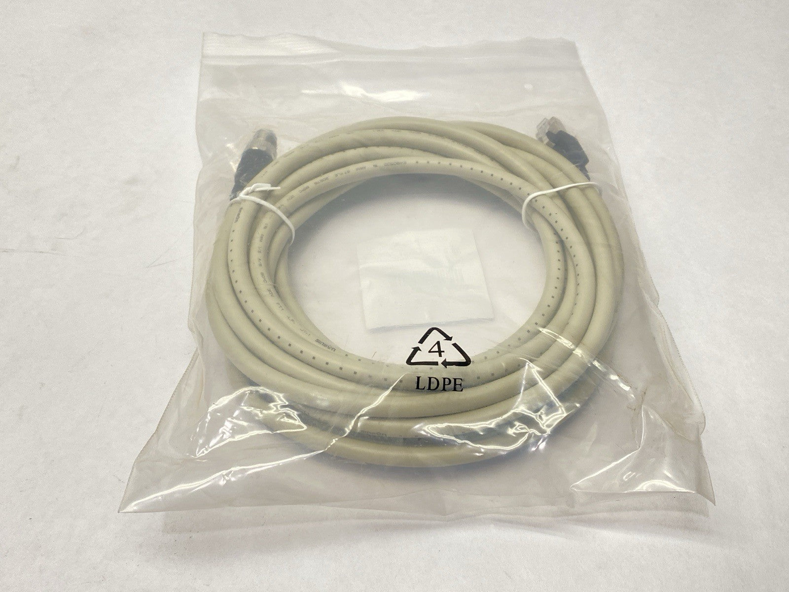 CCB-84901-2RBT-05 | Cognex Ethernet Connecting Cable M12 - RJ45 5m - New - Maverick Industrial Sales