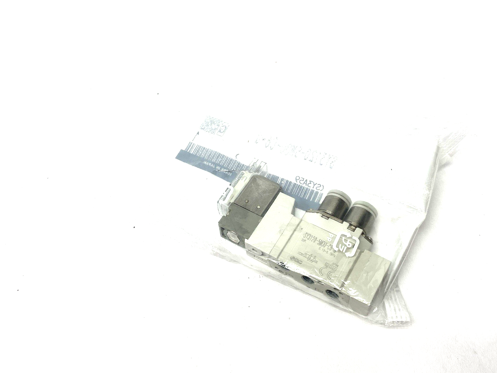 SY3120-5M0U-C6-Q | SMC Single Solenoid Valve, Body Ported, DC - New - Maverick Industrial Sales